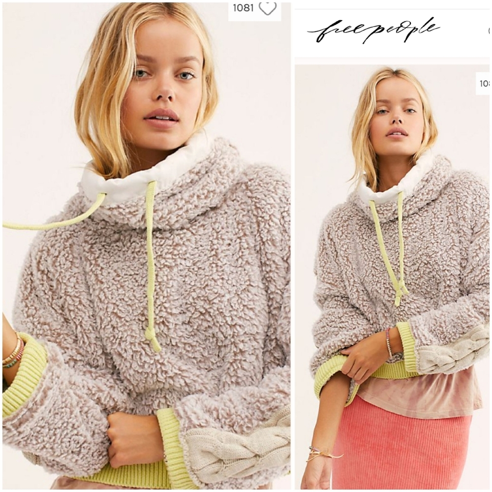 SOLD Free People Wild Hearts Pullover Sweater EUC - Picture 8 of 8